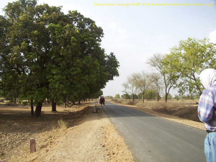 District-Satna, Package No-MP 3418, Road Name-Satna-Rewa Rd satari  3